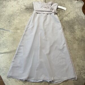 Michaels Mackenzie Dress‎ Womens Size 18 Strapless Tube Gown USA Prom Maxi